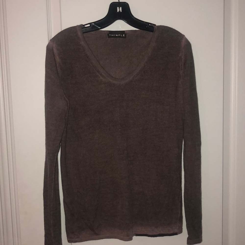 Long-Sleeve Maroon Shirt